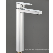 European style tall Mixers Taps Bathroom Faucet Brass Copper Custom Body Oem Hot Key China Ceramic Style Surface Mount